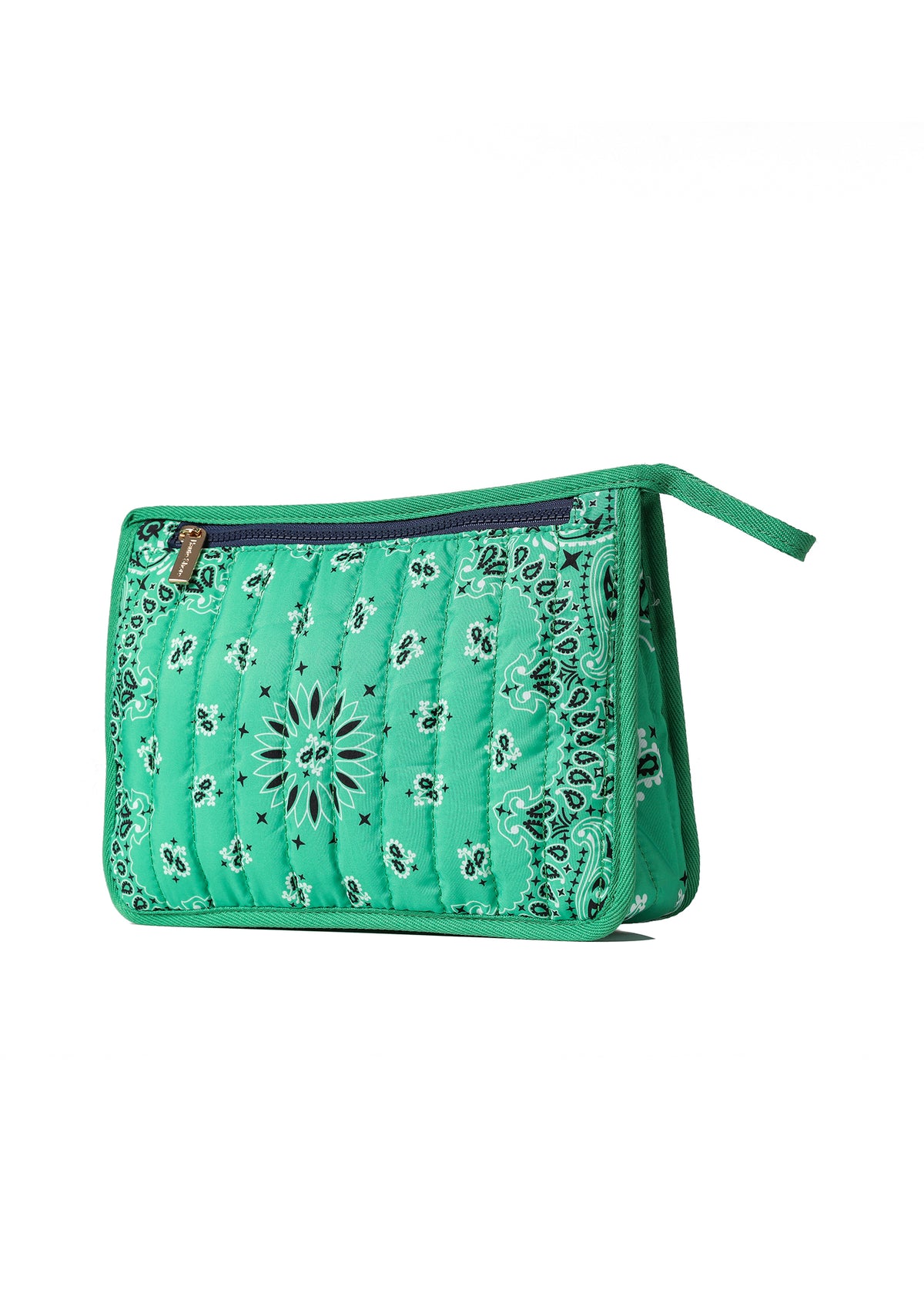 Bandana Pouch Kelly Green/Navy
