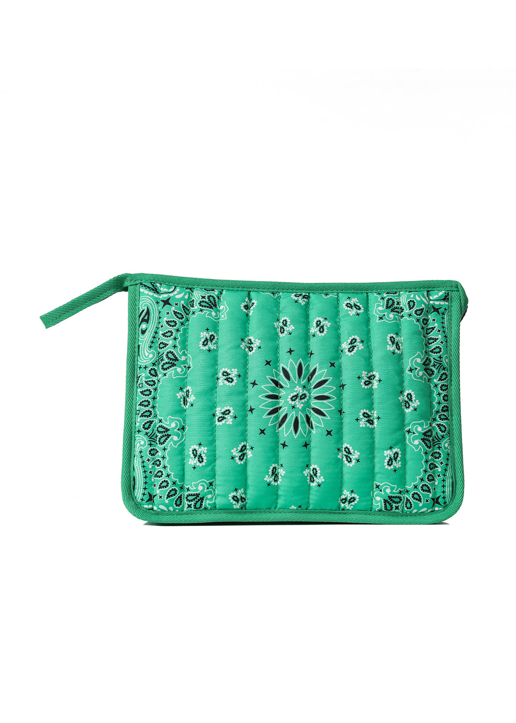 Bandana Pouch Kelly Green/Navy