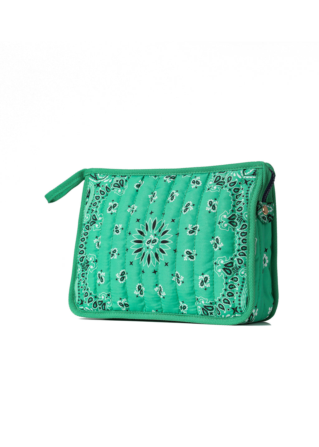 Bandana Pouch Kelly Green/Navy