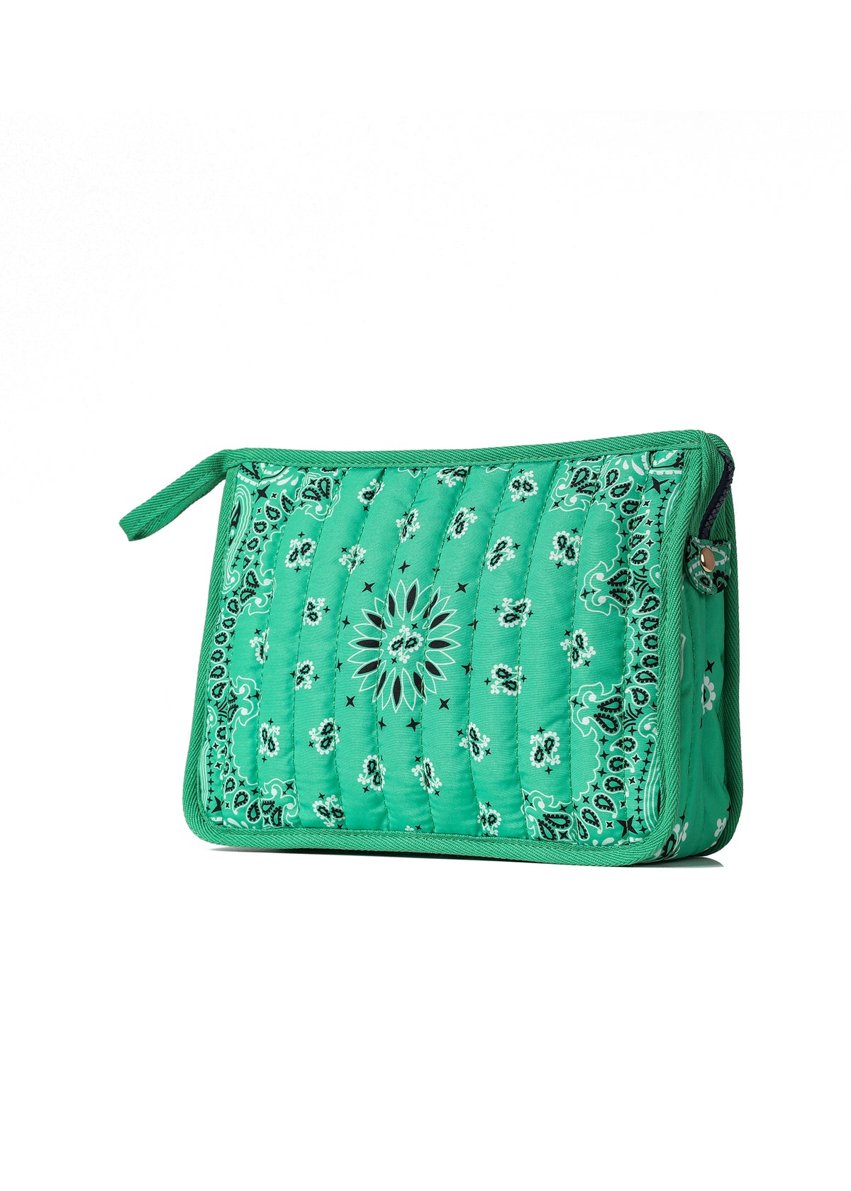Bandana Pouch Kelly Green/Navy