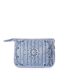 Bandana Pouch Light Blue/Navy