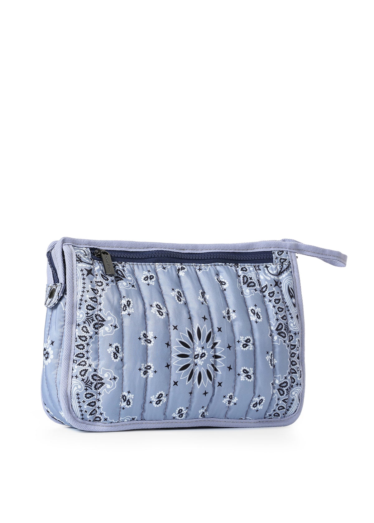 Bandana Pouch Light Blue/Navy