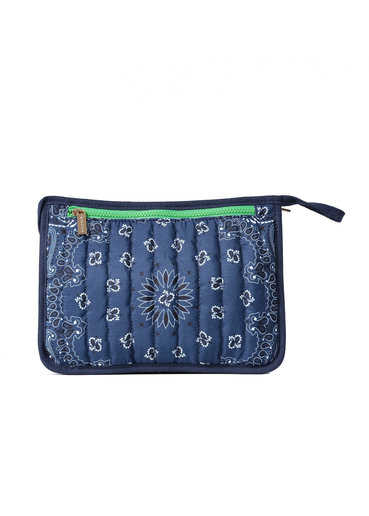 Bandana Pouch Navy/Green