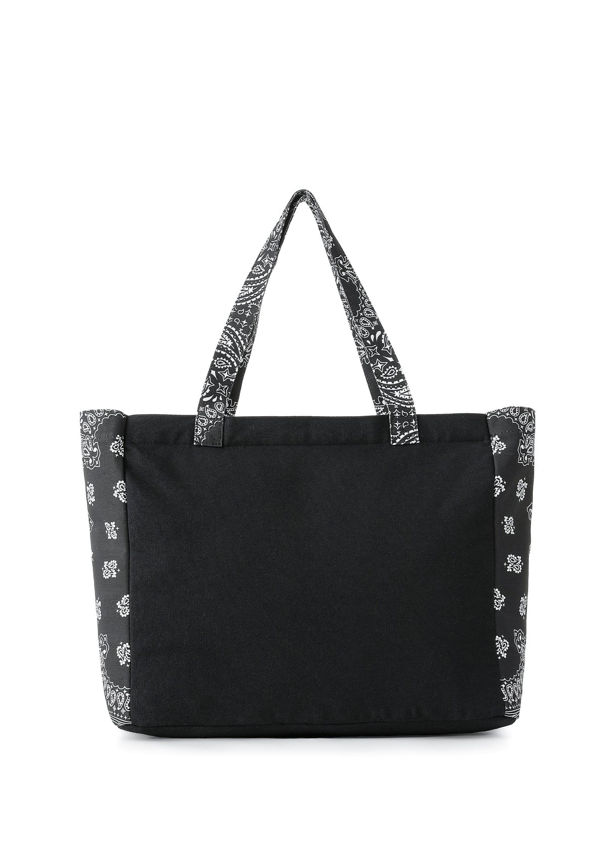Bandana Tote- Black/Black
