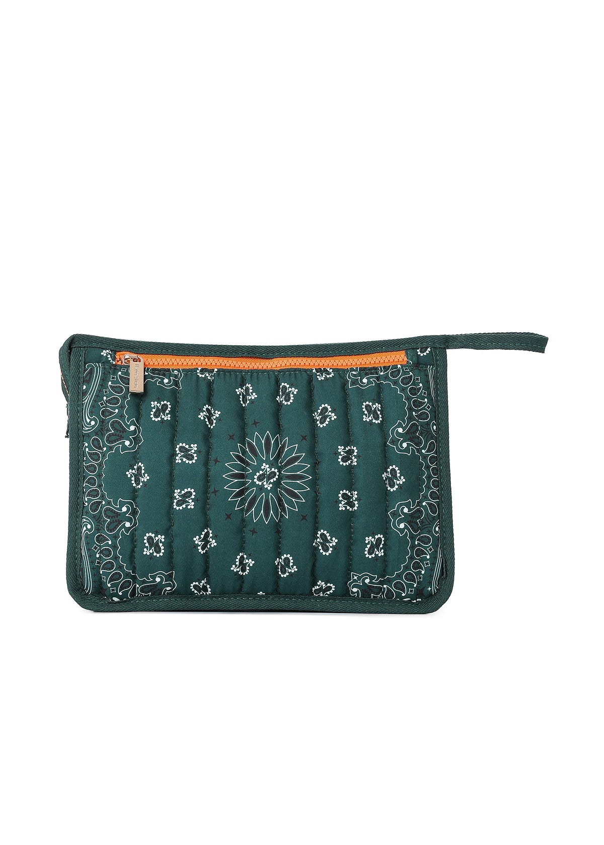 Bandana Pouch Green/Orange