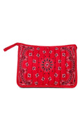 Bandana Pouch Red/White