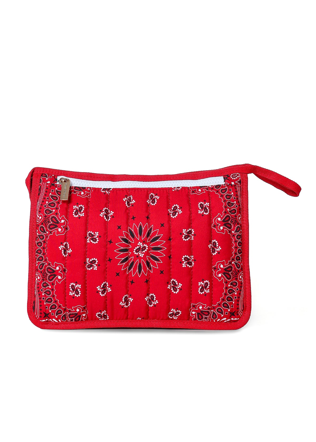 Bandana Pouch Red/White