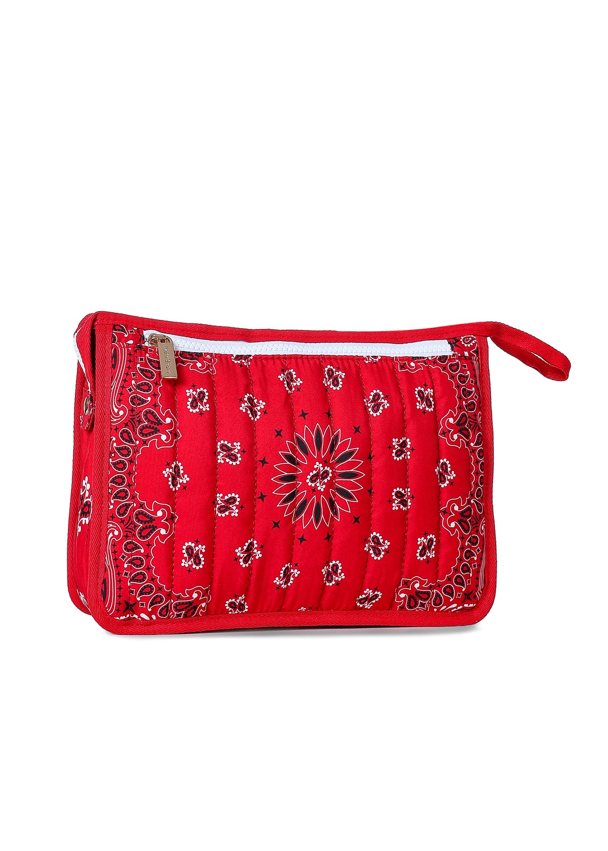 Bandana Pouch Red/White