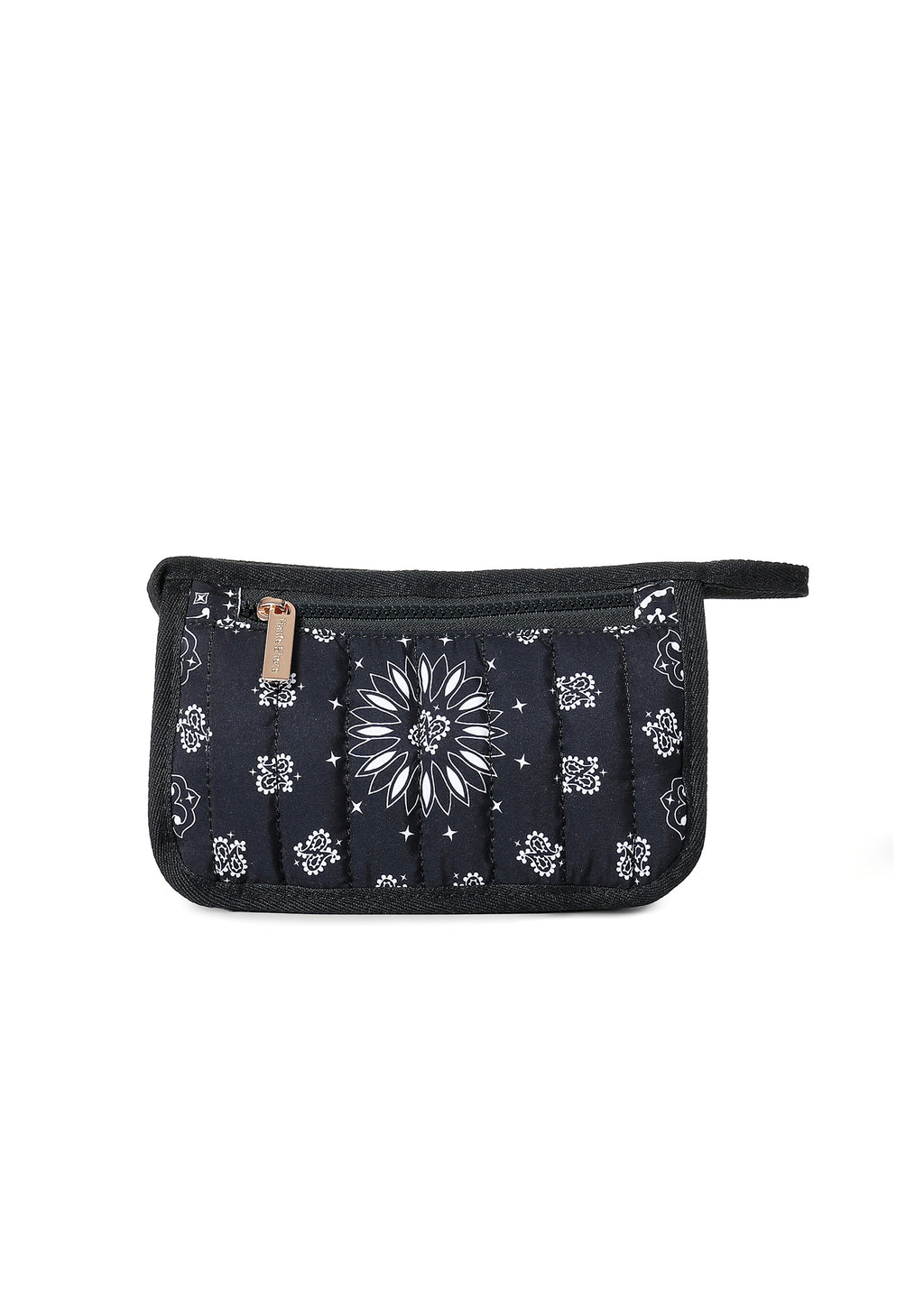 Bandana Cosmetic Pouch Black