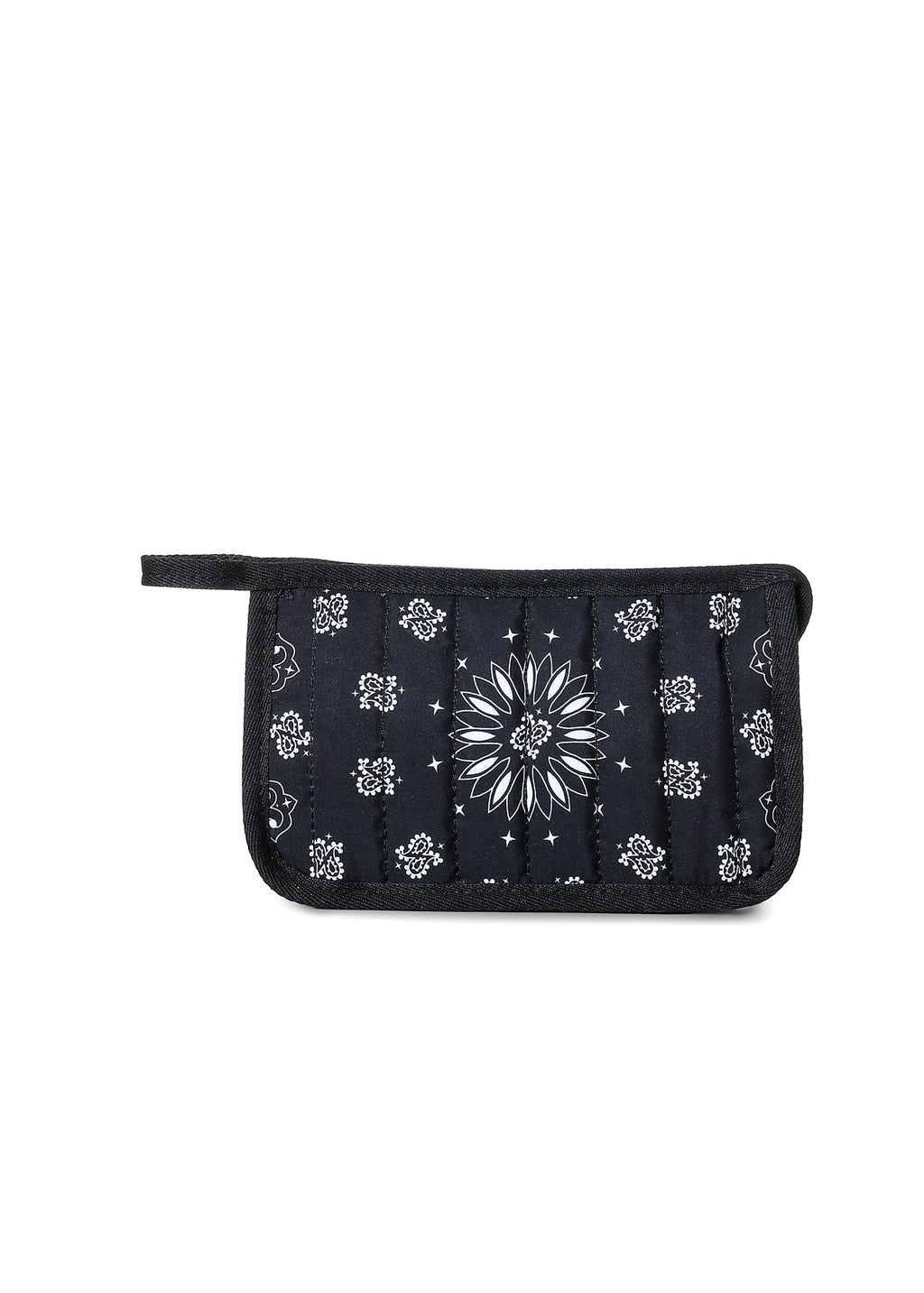 Bandana Cosmetic Pouch Black