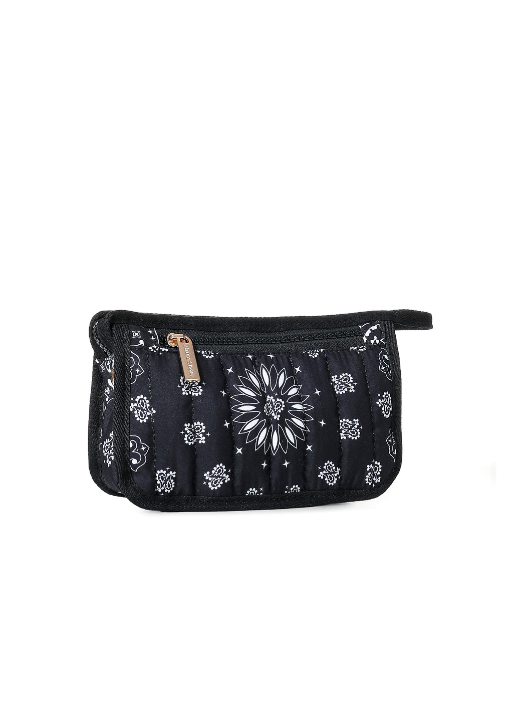 Bandana Cosmetic Pouch Black