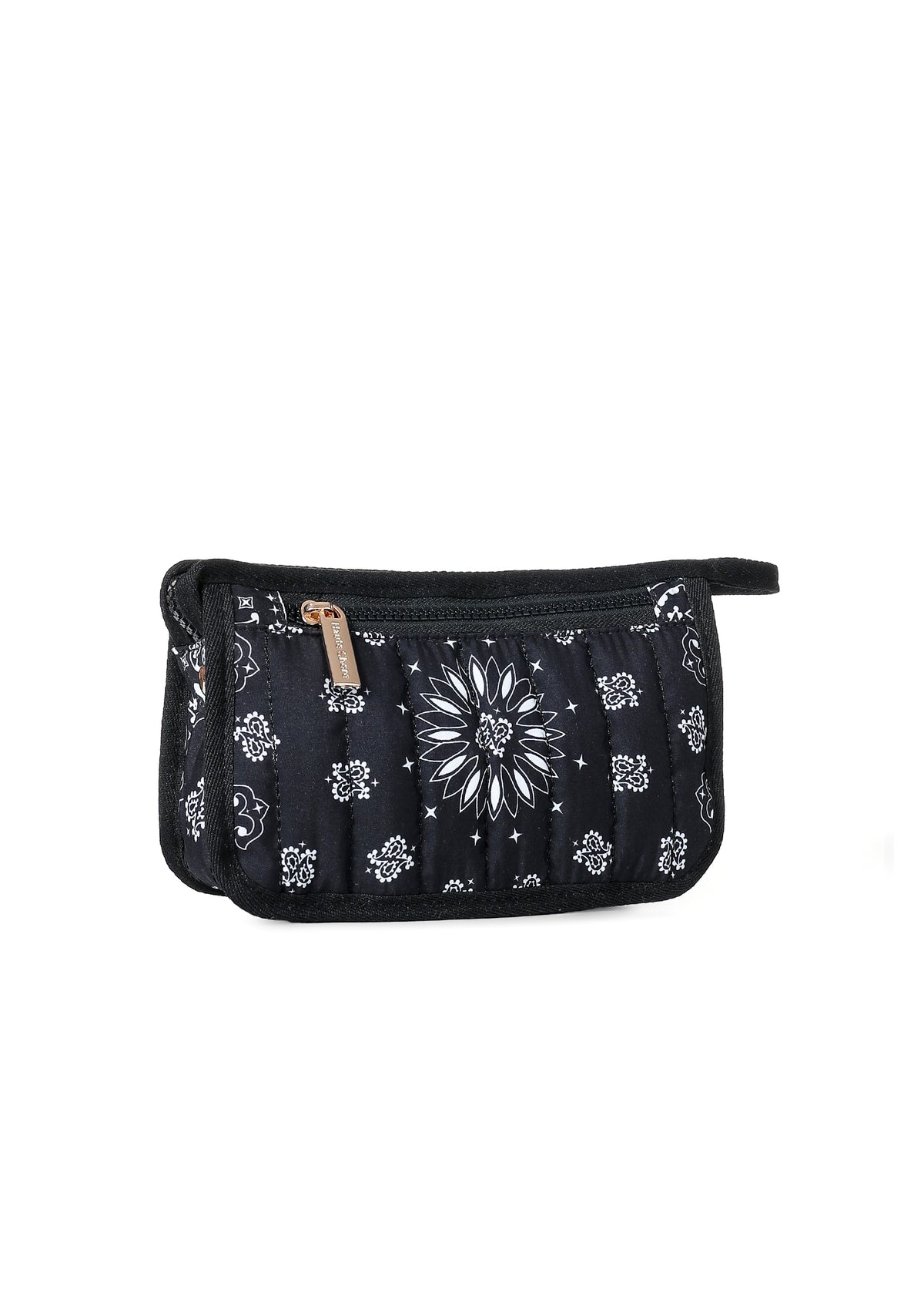 Bandana Cosmetic Pouch Black
