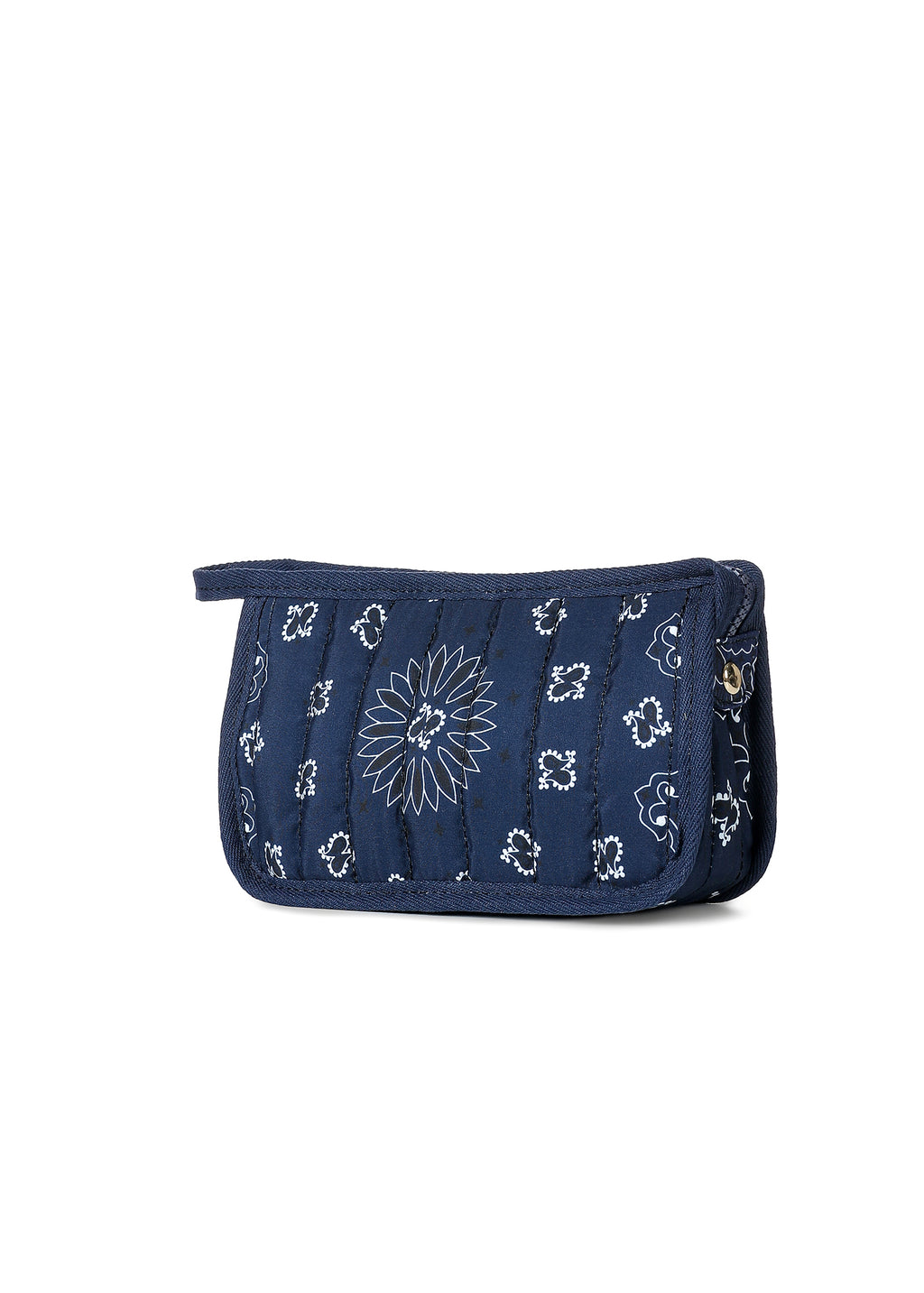 Bandana Cosmetic Pouch Navy