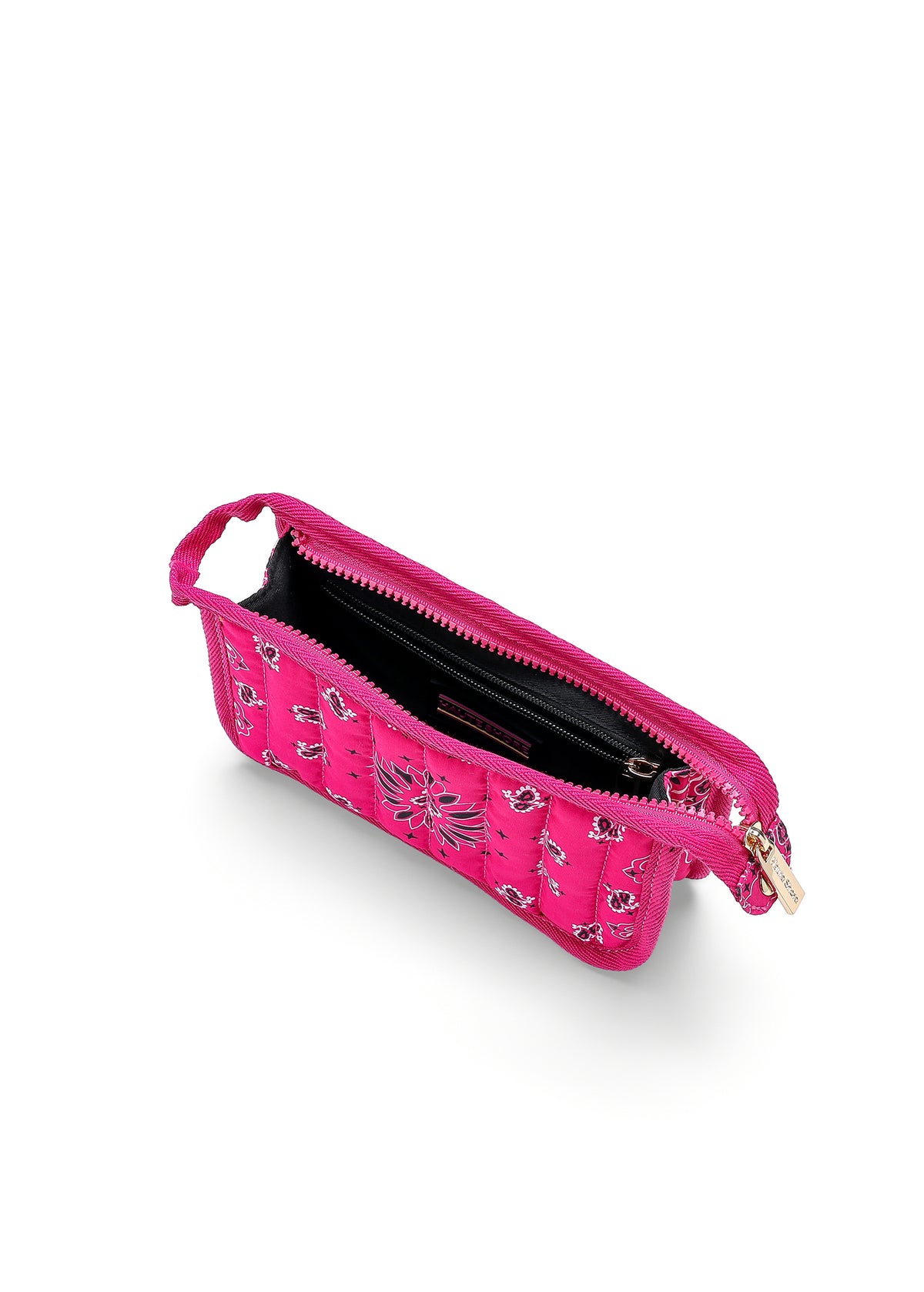 Bandana Cosmetic Pouch Hot Pink