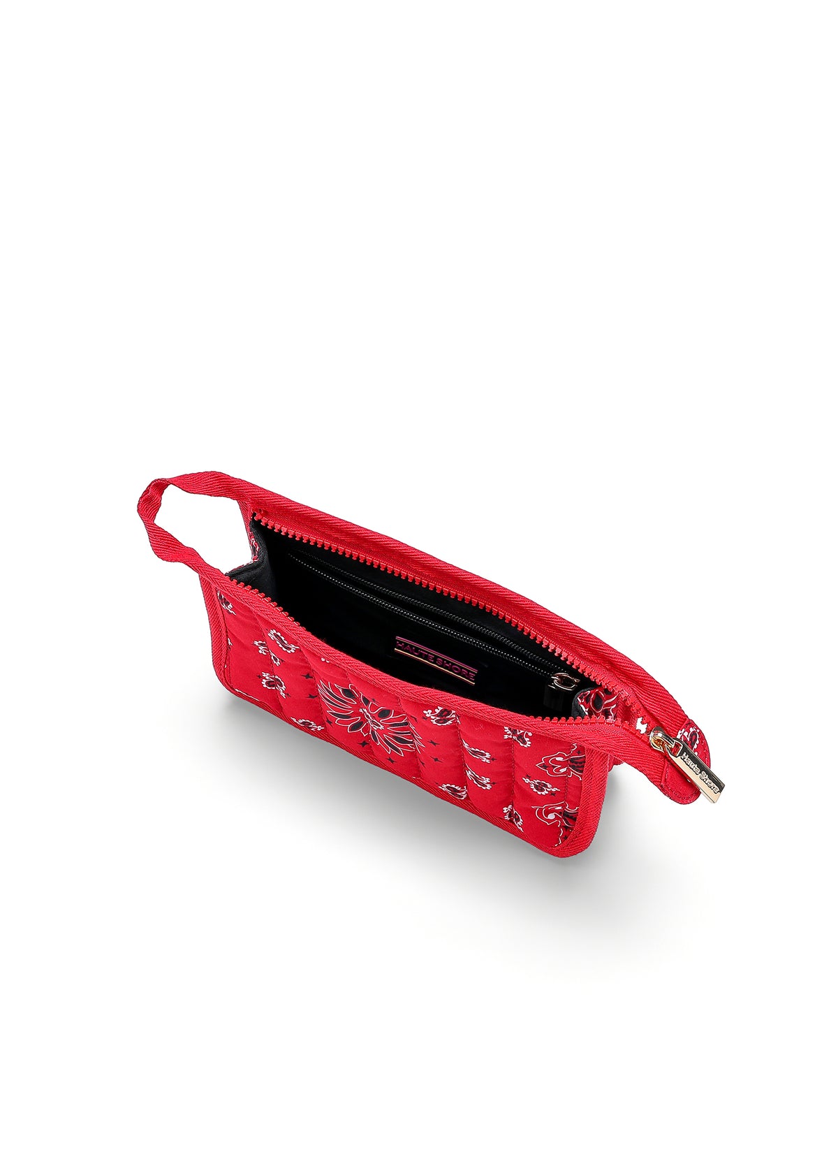 Bandana Cosmetic Pouch Red