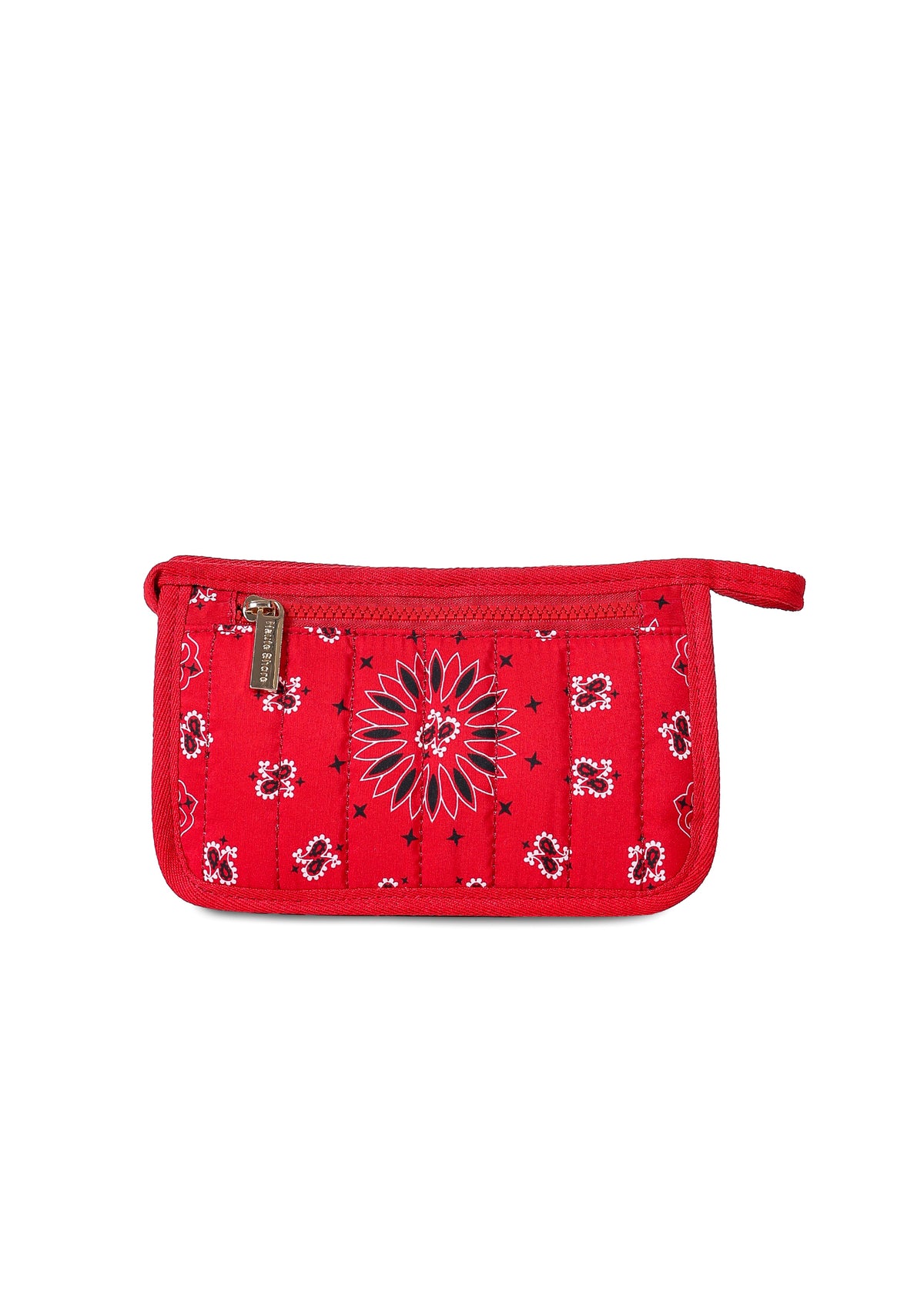 Bandana Cosmetic Pouch Red