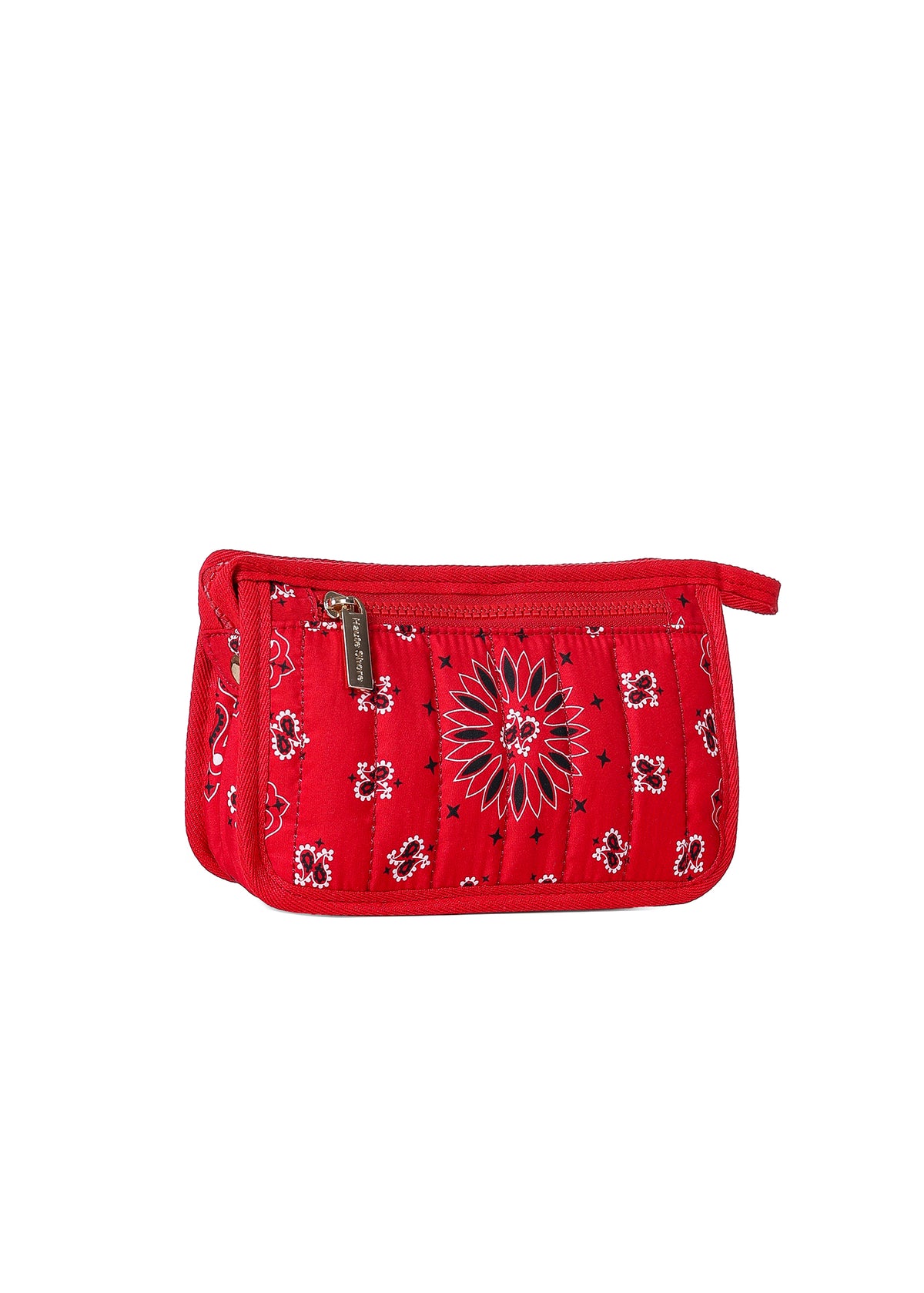 Bandana Cosmetic Pouch Red