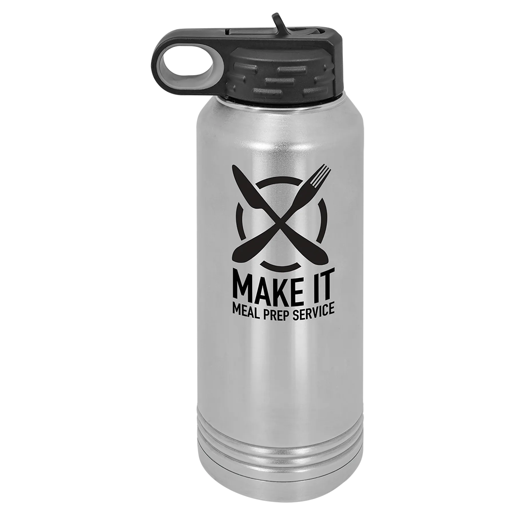 20 oz. Water Bottle with built in straw -18 colors available