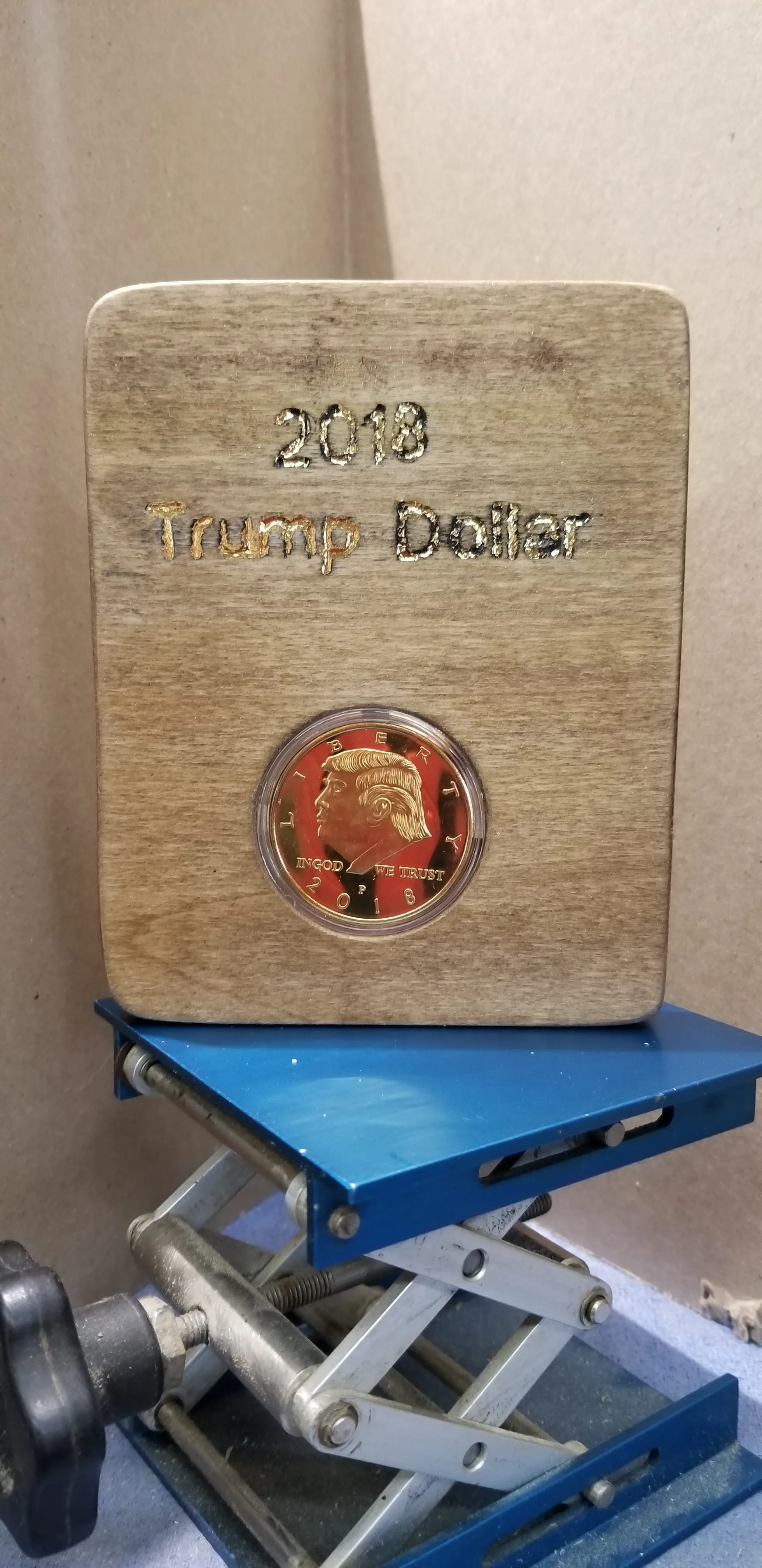 2018 Trump Dollar Display Art