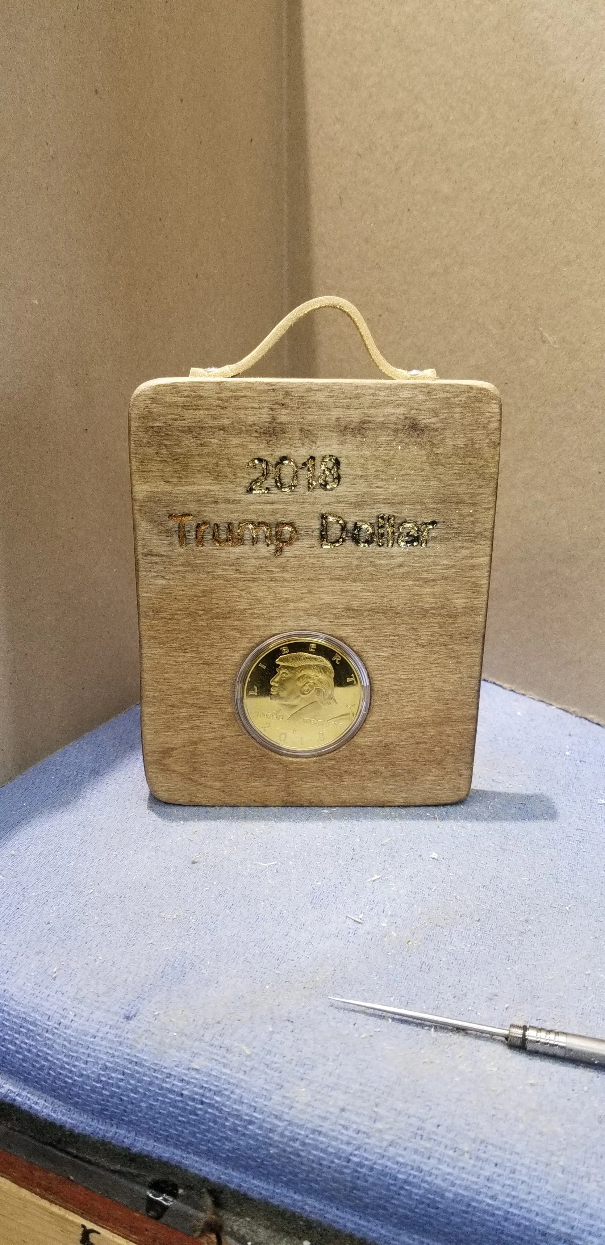 2018 Trump Dollar Display Art