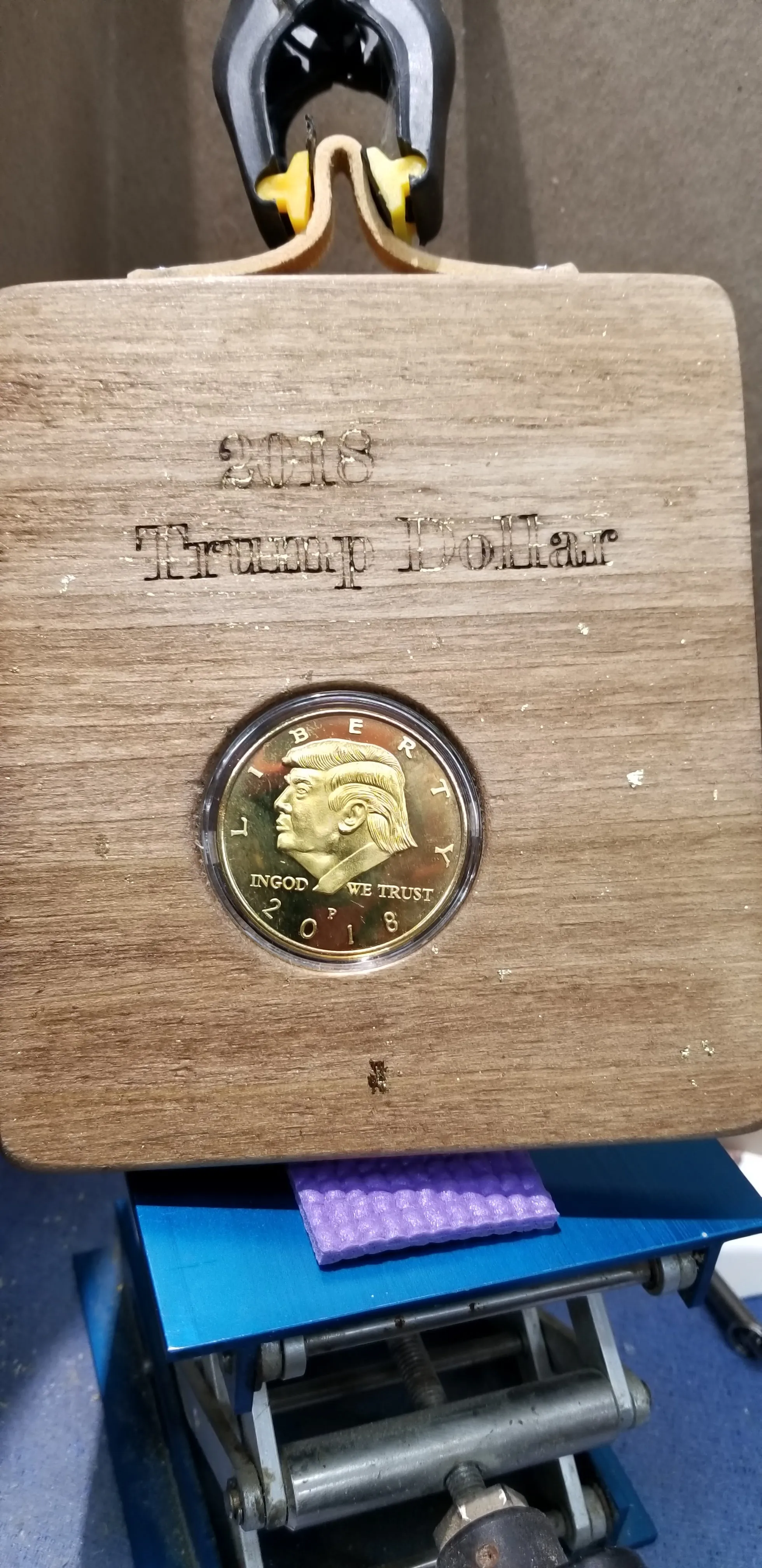 2018 Trump Dollar Gold Collectors Art #2