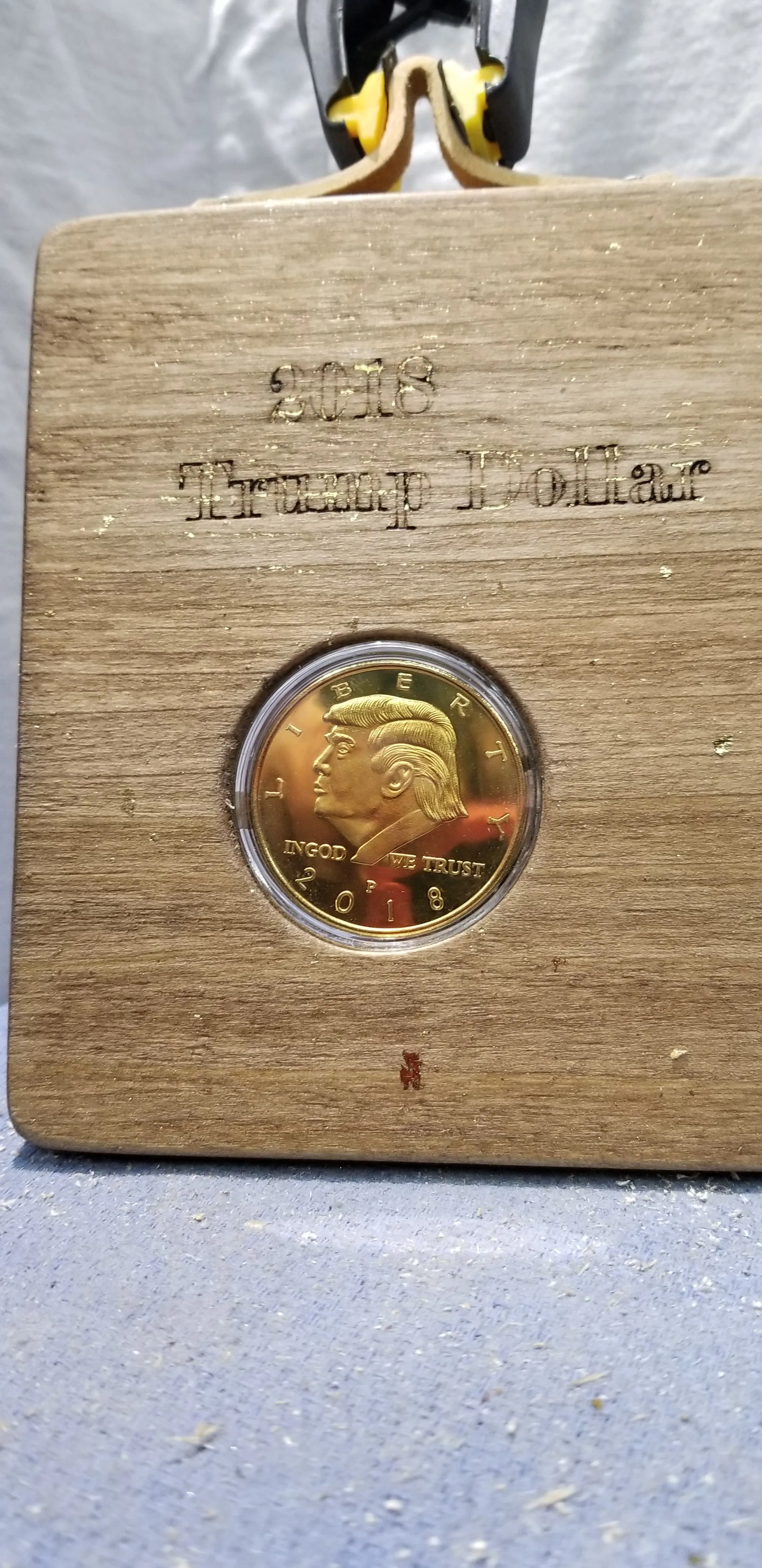 2018 Trump Dollar Gold Collectors Art #2