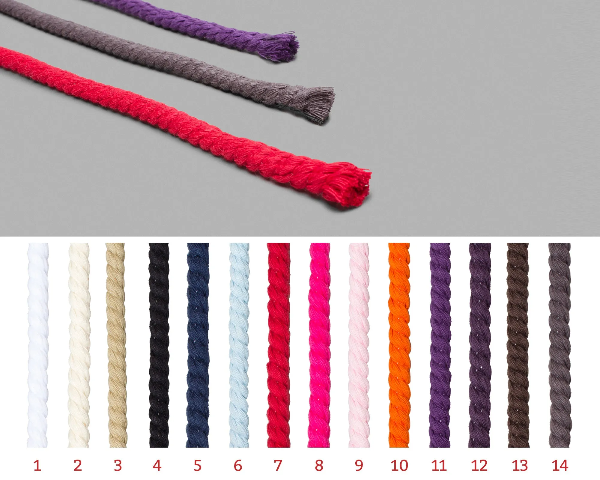 8mm Braided cord