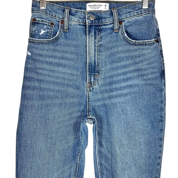 Abercrombie Curve Love The ‘90s Slim Straight Ultra High Rise 26/2R