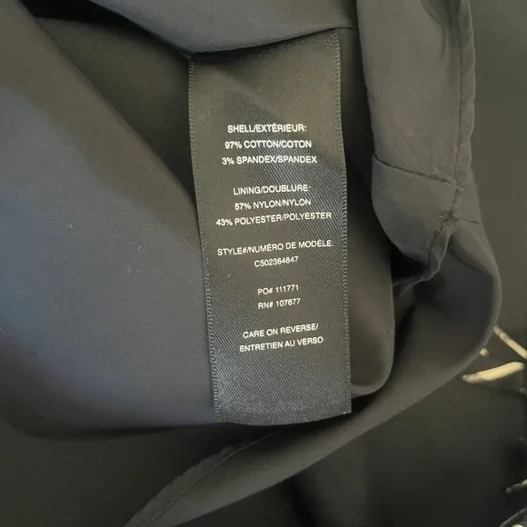 Alice   Olivia Black Pleated A Line Skirt Size 4 classy‎ dark romantic work