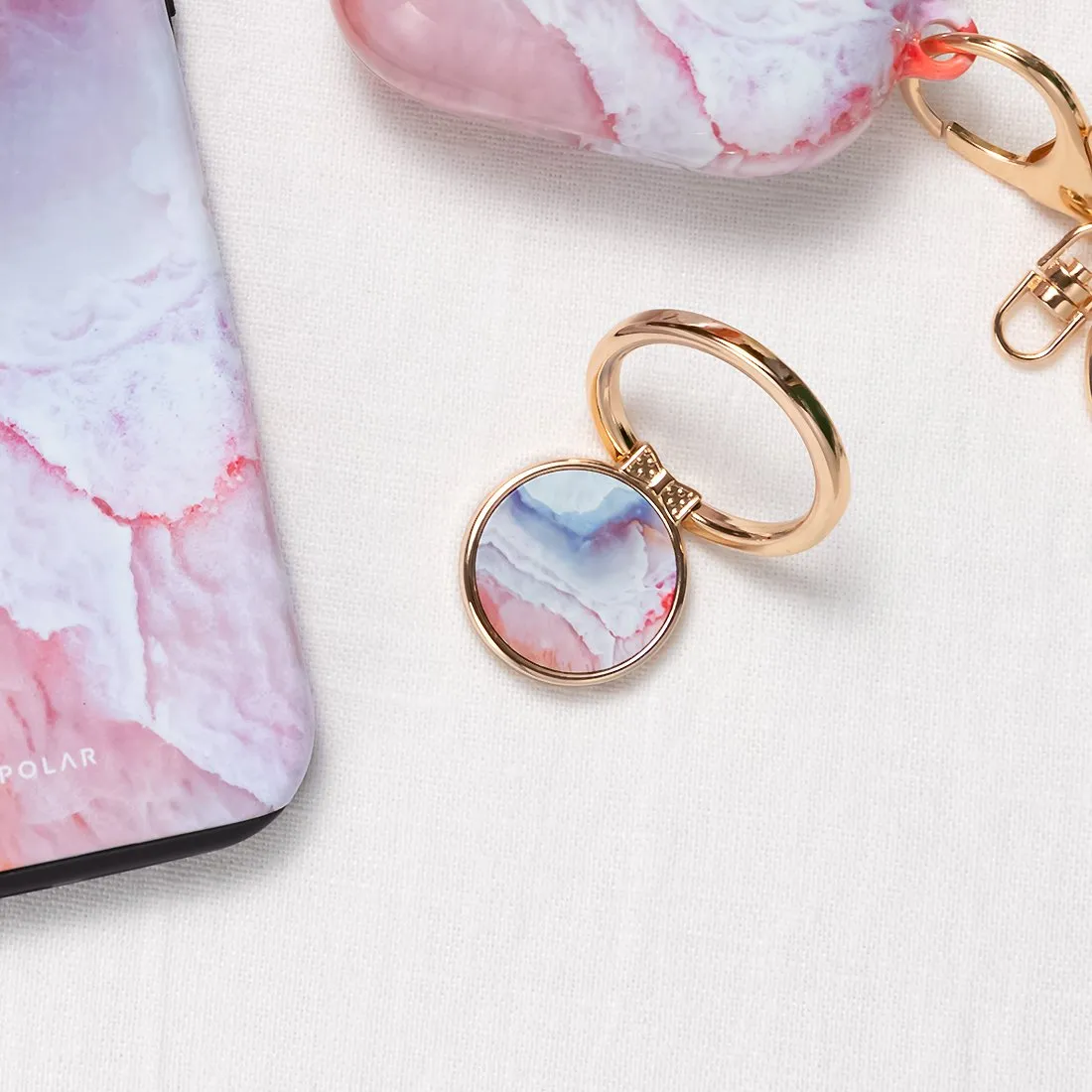 Almond Coast | Custom Phone Ring Holder  (Non-MagSafe)