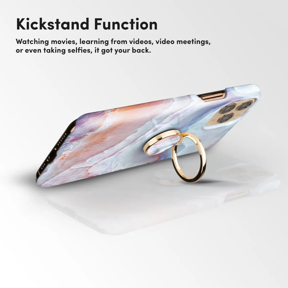 Almond Coast | Custom Phone Ring Holder  (Non-MagSafe)