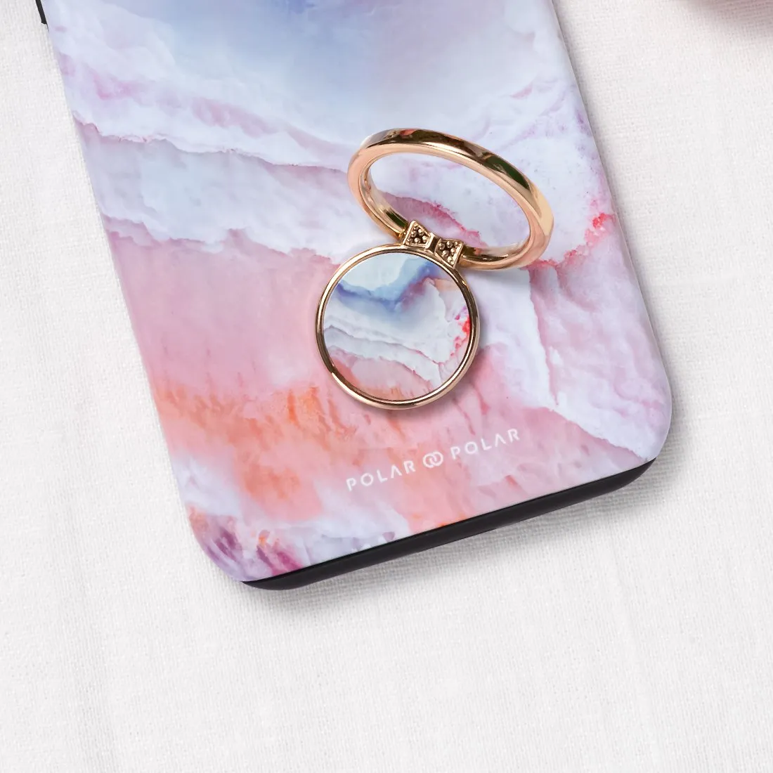 Almond Coast | Custom Phone Ring Holder  (Non-MagSafe)