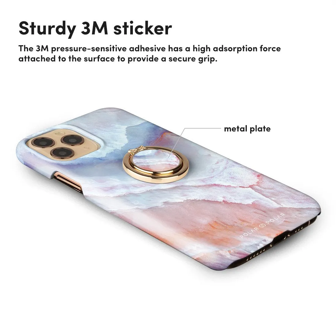 Almond Coast | Phone Ring Holder  (Non-MagSafe)