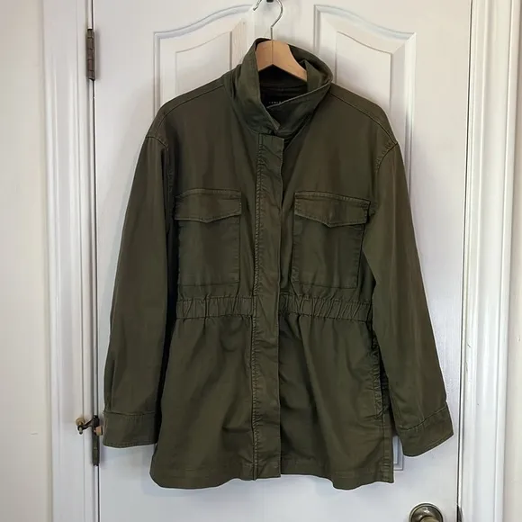 Anthropologie X Sanctuary | Relaxed Fit Utility Shirt Jacket Size Medium Fall
