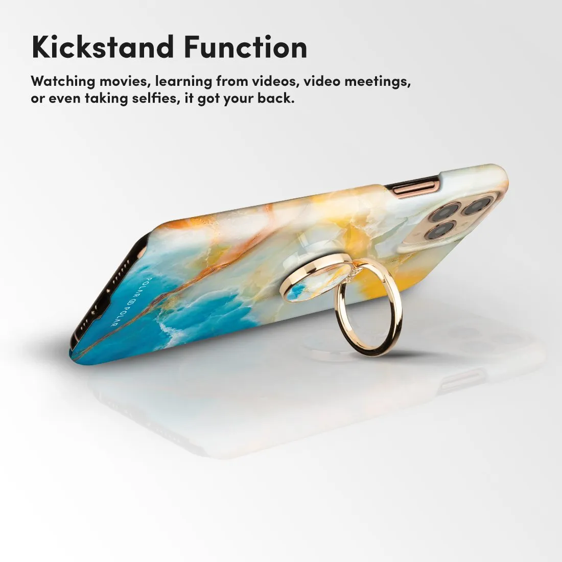 Aqua Sunlight | Phone Ring Holder  (Non-MagSafe)