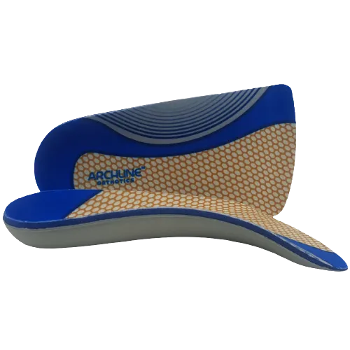 ARCHLINE 3/4 Slim Orthotics Plantar Fasciitis Insoles Balance Support Relief - EUR 36