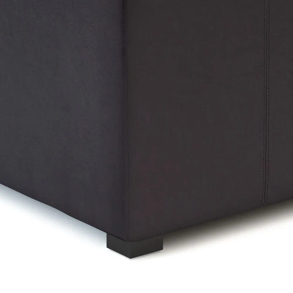 Avalon Small Coffee Table Storage Ottoman