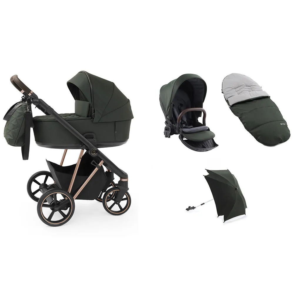 Babystyle Prestige Pram Bundle - Vogue Chassis