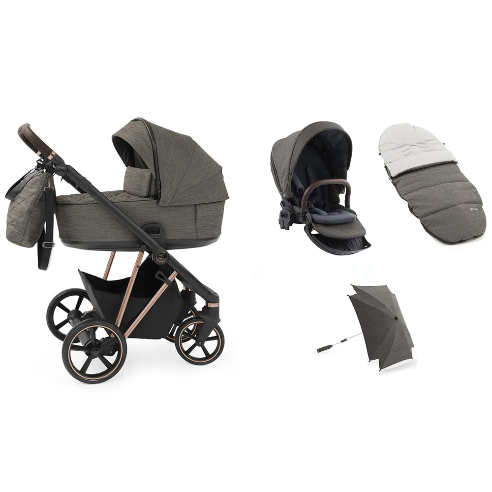 Babystyle Prestige Pram Bundle - Vogue Chassis