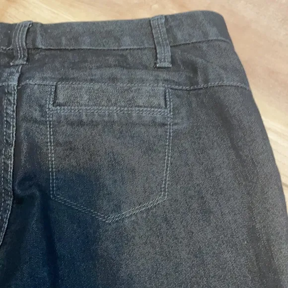 Banana republic flare Womens size 2 blue jeans flare wide leg cotton dark