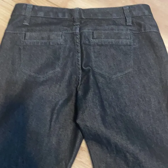 Banana republic flare Womens size 2 blue jeans flare wide leg cotton dark