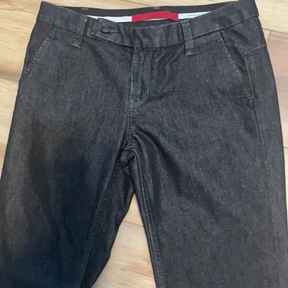 Banana republic flare Womens size 2 blue jeans flare wide leg cotton dark