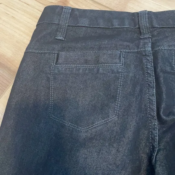 Banana republic flare Womens size 2 blue jeans flare wide leg cotton dark