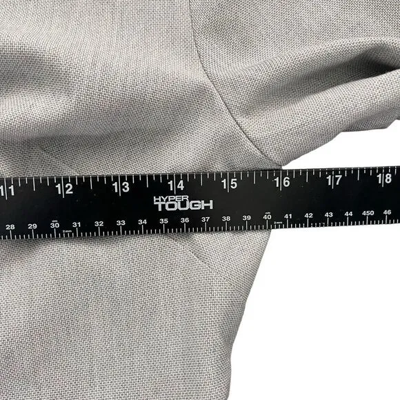 Banana Republic Size 2 Gray Textured Dress Stretch Career Business