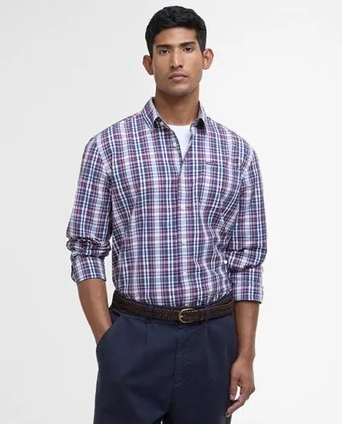 Barbour Mens Linford shirt - Navy