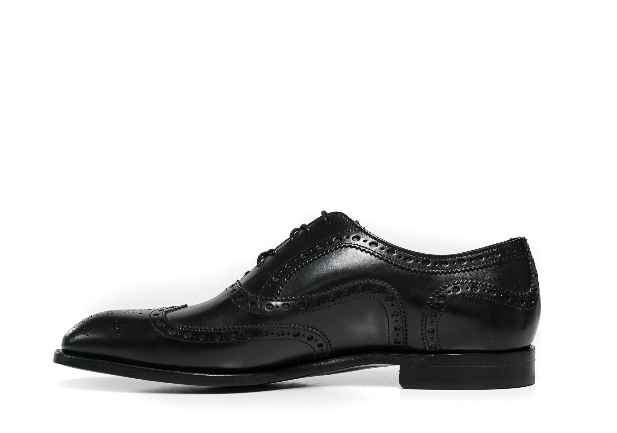 Barker Black Men's Leather Black Archdale Lace Up Shoe 45% off