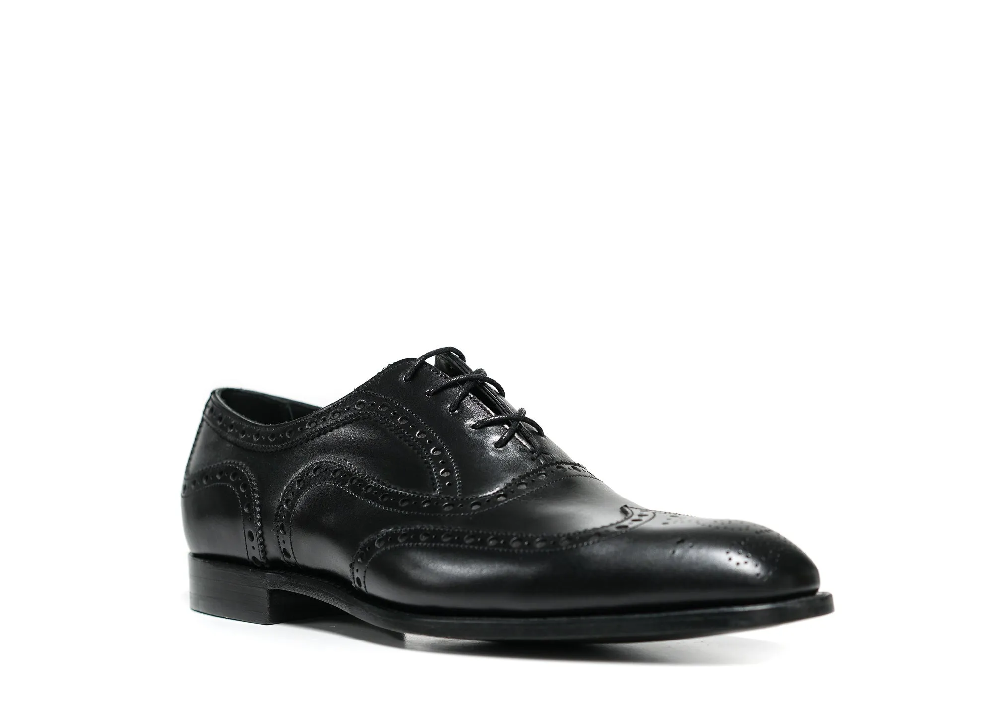 Barker Black Men's Leather Black Archdale Lace Up Shoe 45% off