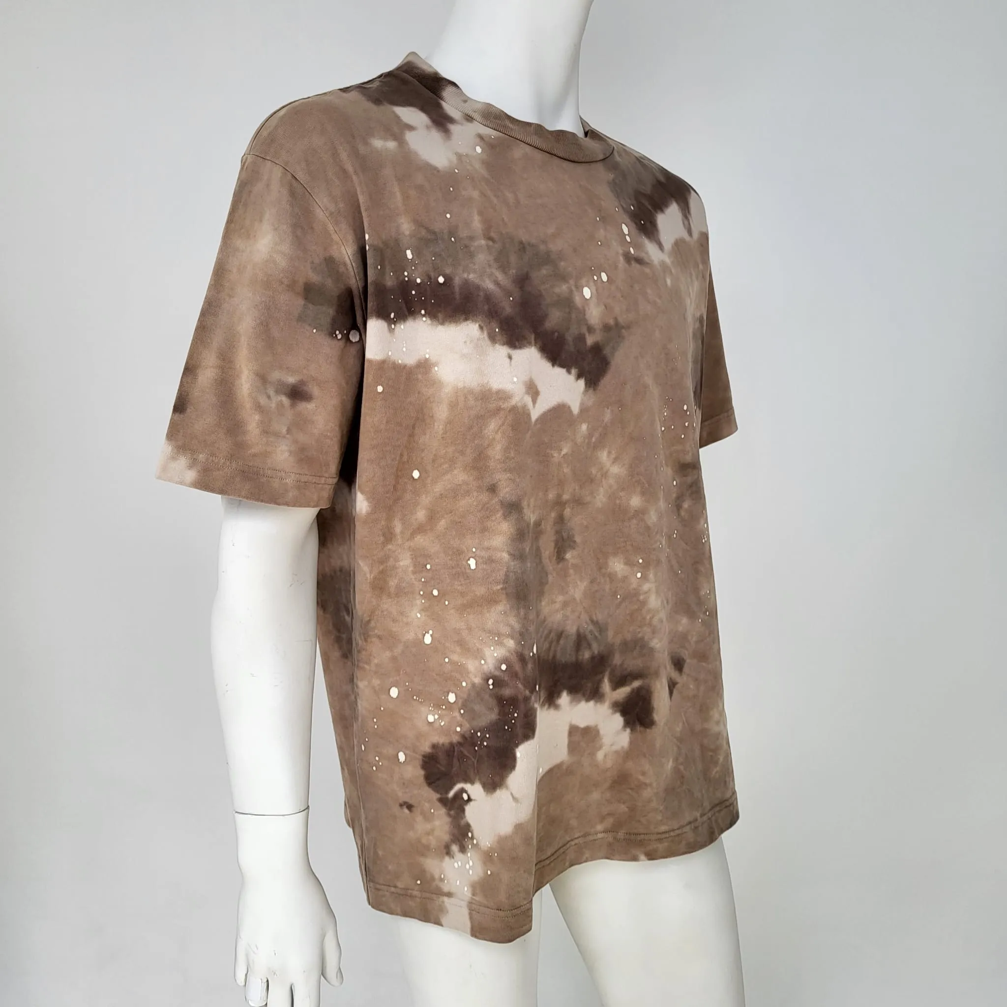 Beige Tie Dye T-Shirt