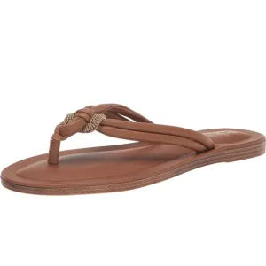 Bella Vita Women's Zev-Italy Flat Sandal - Trendy Knotted Design, Italian-Made