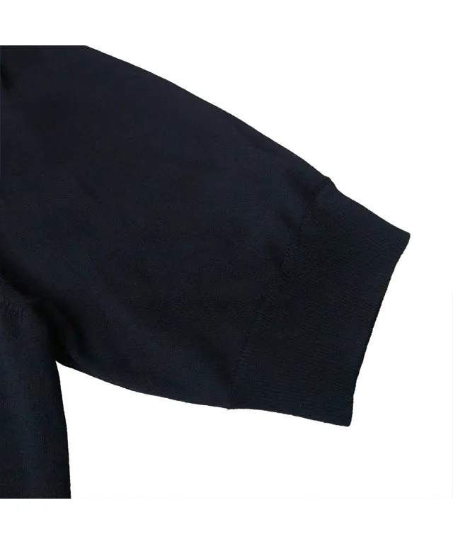 BENECIA 12 Flat Collar Short Sleeve - Black